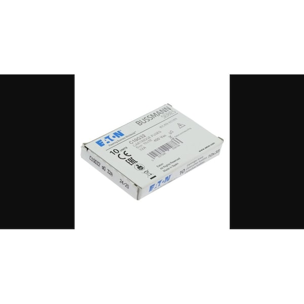 Eaton Bussmann Midget Fuse, C10 Series, 32A, 400V AC, Indicating, 120kA - C10G32