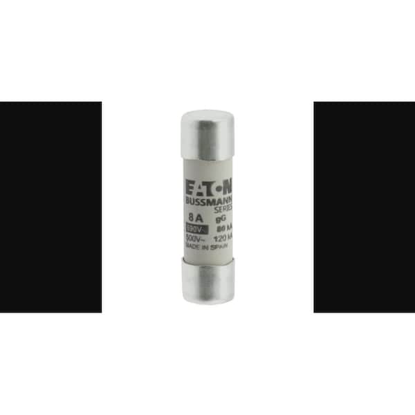 Eaton Bussmann Midget Fuse, C14 Series, 8A, 690V AC, Non-Indicating, 120kA - C14G8