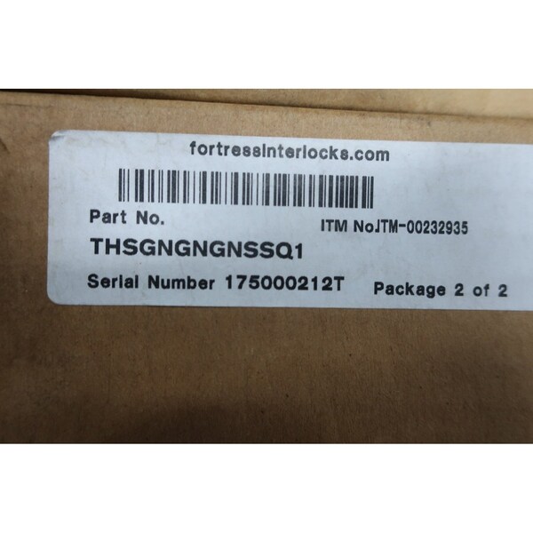 Piezas y accesorios de interruptores de actuador de mango de cierre de Fortress - THSGNGNGNSSQ1