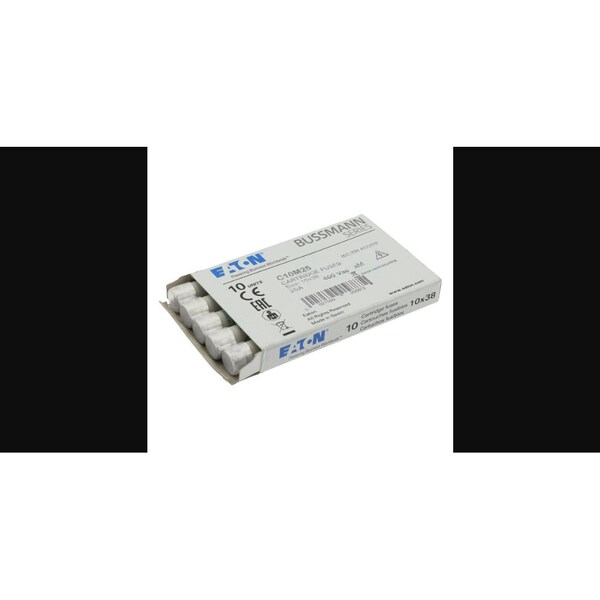 Eaton Bussmann Ceramic Fuse, 25A, 400V AC, 120kA at 400V AC - C10M25