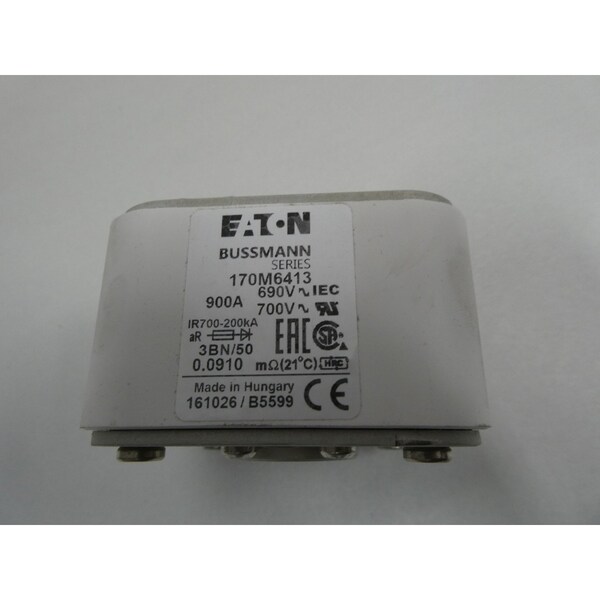 Eaton BUSSMANN CERAMIC 900A AMP 690/700V-AC OTHER FUSE - 170M6413