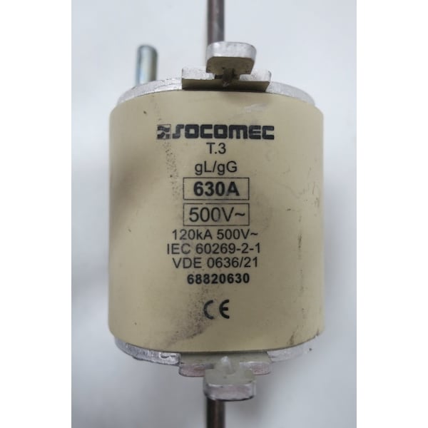 Socomec Automotive Fuse, 630A, Not Rated - 68820630