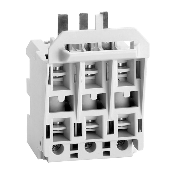 Schneider Electric Fuse Holder, 3 Poles, 0 to 25A Amp Range, 690V AC Volt Rating - VLSFH1UL
