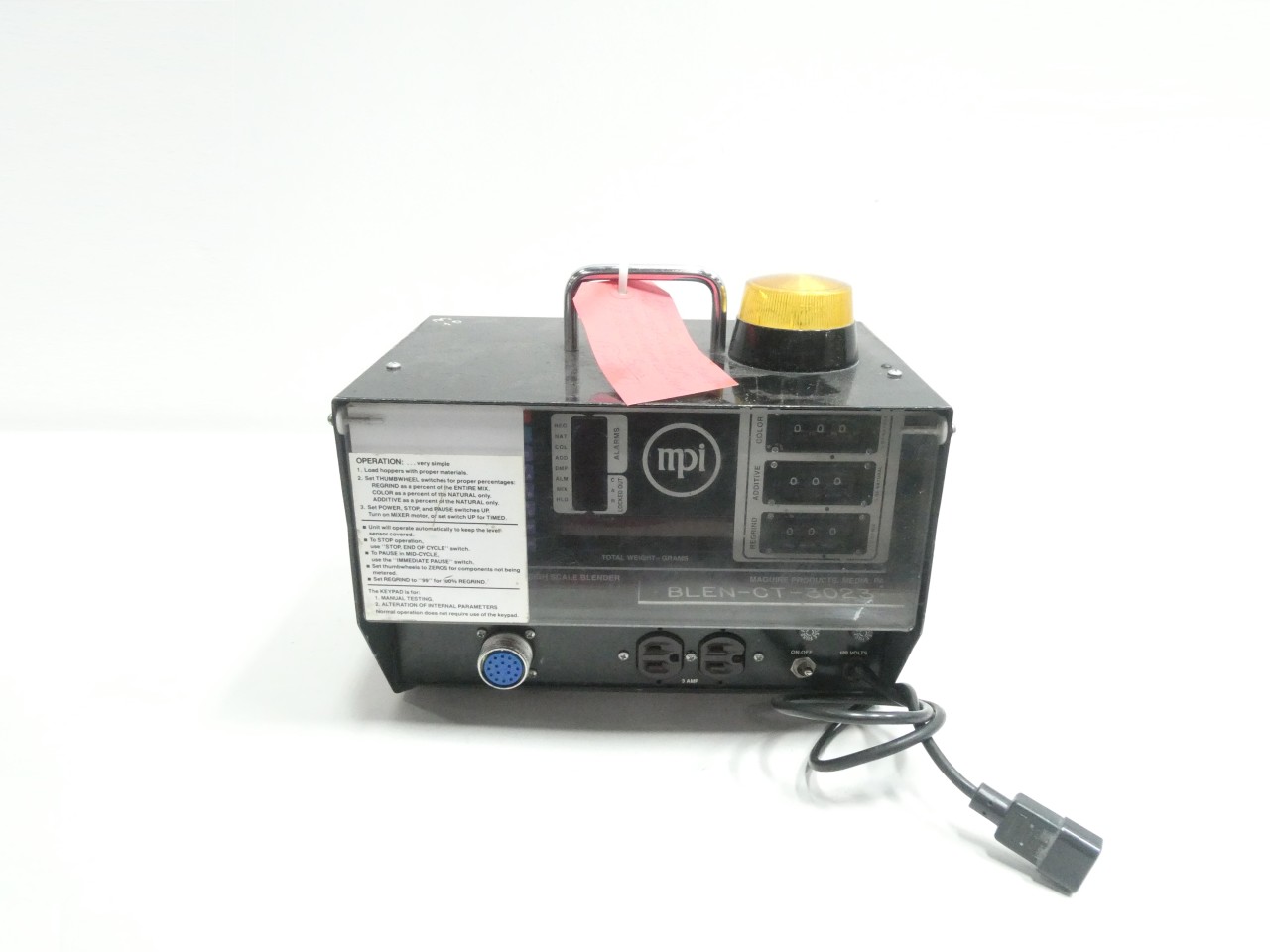 MAGUIRE WSB-240 MPI WEIGH SCALE BLENDER CONTROLLER MODULE