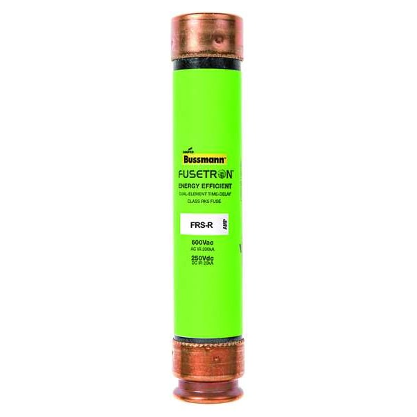 Eaton Bussmann UL Class Fuse, RK5 Class, FRS-R Series, Time-Delay, 20A, 600V AC, Non-Indicating - FRS-R-20