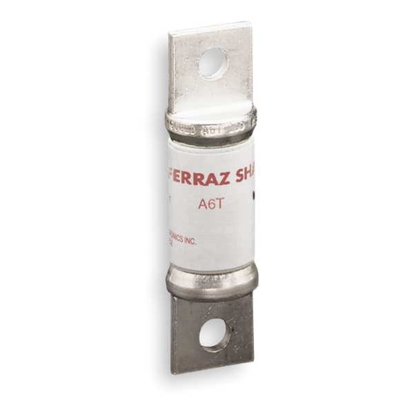 Mersen UL Class Fuse, T Class, A6T Series, Very Fast-Acting, 100A, 600V AC, Non-Indicating - A6T100