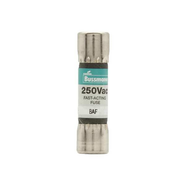 Eaton Bussmann Midget Fuse, BAF Series, Fast-Acting, 3A, 250V AC, Non-Indicating - BAF-3