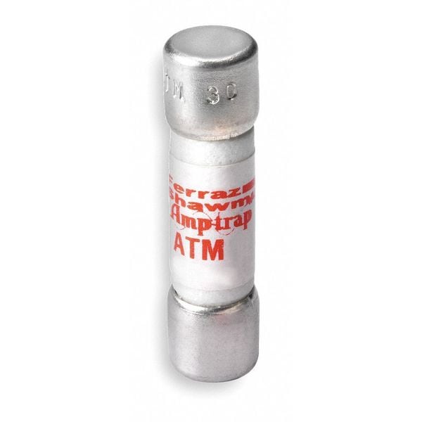 Mersen Midget Fuse, ATM Series, Fast-Acting, 20A, 600V AC, Non-Indicating, 100kA at 600V AC/DC - ATM20
