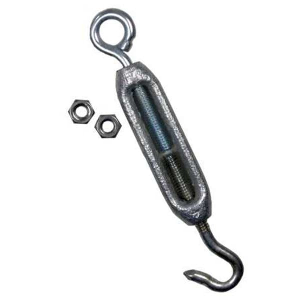 Honeywell J-Hook Turnbuckle, Acero al Carbono, 7-3/4 pulgadas de longitud - CPSzTB