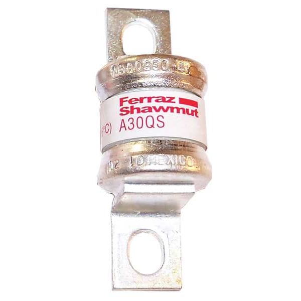 Mersen Semiconductor Fuse, A30QS-L Series, 50A, Fast-Acting, 300V AC, Bolt-On - A30QS50-4L