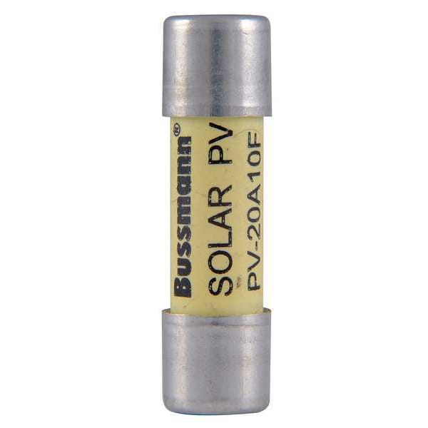 Eaton Bussmann Solar Fuse, PV-F Series, 15A, Fast-Acting, Not Rated, Cylindrical - PV-15A10F