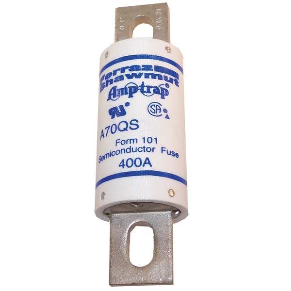 Mersen Semiconductor Fuse, A70QS Series, 350A, Fast-Acting, 700V AC, Bolt-On - A70QS350-4
