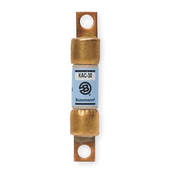 Eaton Bussmann Semiconductor Fuse, KAC Series, 30A, Fast-Acting, 600V AC, Bolt-On - KAC-30