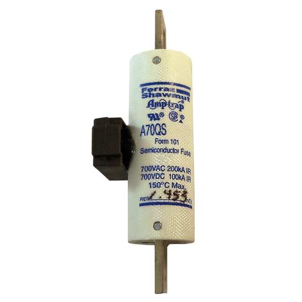 Mersen Semiconductor Fuse, A70QS Series, 100A, Fast-Acting, 700V AC, Bolt-On - A70QS100-4IL