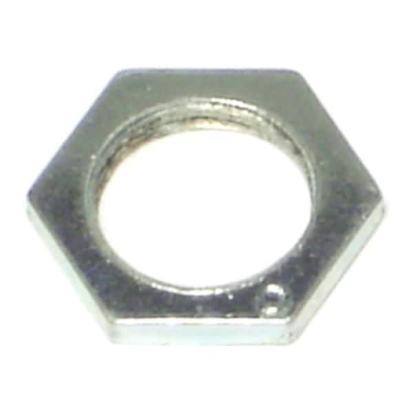 Tuerca de cara de acero zincado 3/8"-27 para Midwest Fastener, paquete de 12 unidades - 65365.