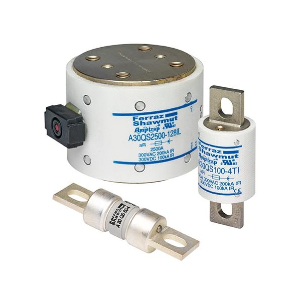 Mersen Automotive Fuse, A30QS Series, 350A, 300V DC, Non-Indicating - A30QS350-4
