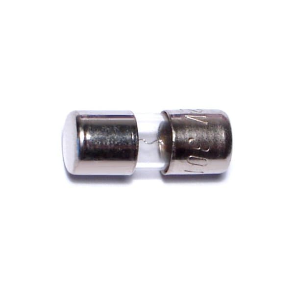Midwest Fastener Glass Fuse, AGA Series, Fast-Acting, 5A, 32V AC, 5 PK - 67226