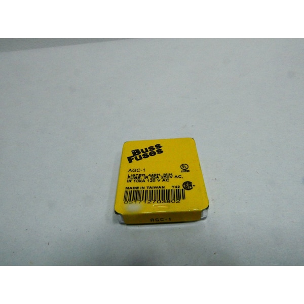 Eaton Bussmann QTY OF 50 35A AMP 250V-AC OTHER FUSE - AGC-1