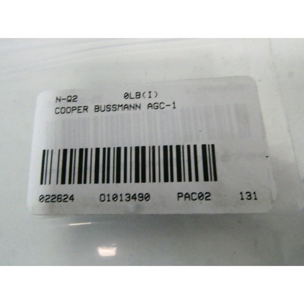 Eaton Bussmann QTY OF 50 35A AMP 250V-AC OTHER FUSE - AGC-1