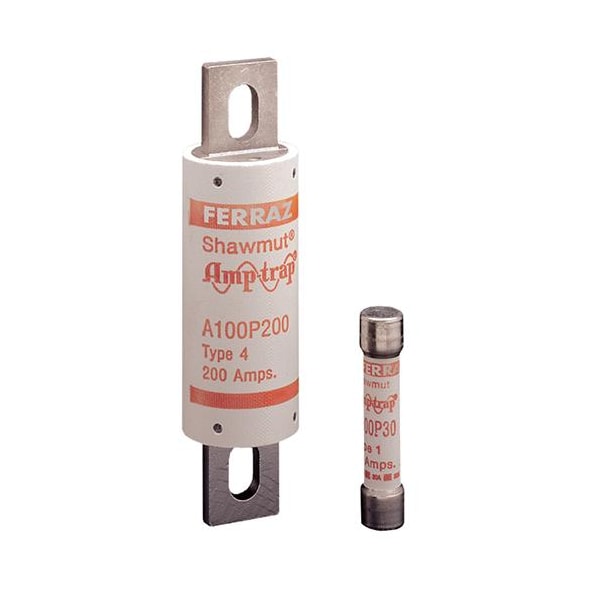 Mersen Semiconductor Fuse, A100P Series, 50A, Fast-Acting, 1000V AC, Bolt-On - A100P50-4