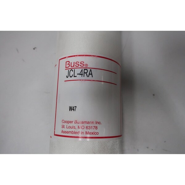 Eaton Bussmann Cartridge Fuse, JCL Series, 130A, 5080V AC, Cylindrical - JCL-4RA