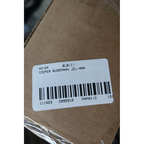 Eaton Bussmann Cartridge Fuse, JCL Series, 130A, 5080V AC, Cylindrical - JCL-4RA