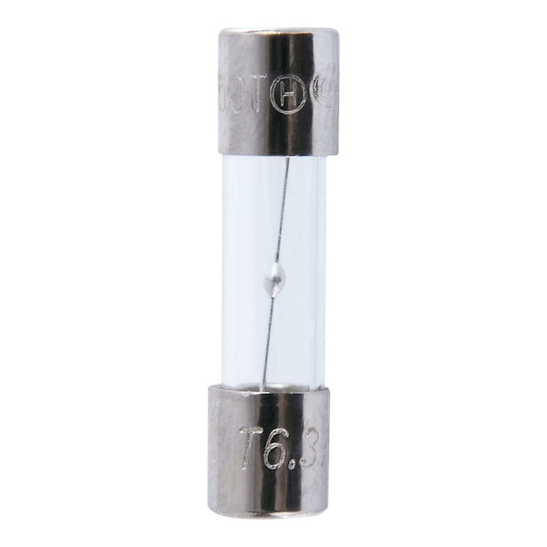 Jandorf Glass Fuse, S506(TSD) Series, Time-Delay, 6A, 250V AC - 60736