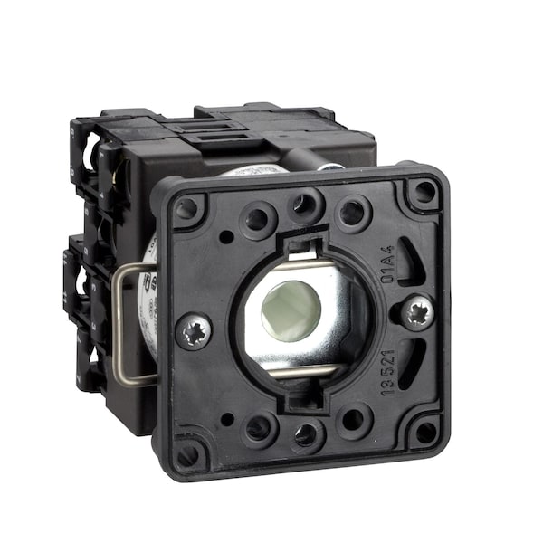 Schneider Electric Cuerpo para interruptor de escalón, Harmony K, Ø 22mm, plástico, 1 polo, 4 pasos, 45°, 12A - K1D004N