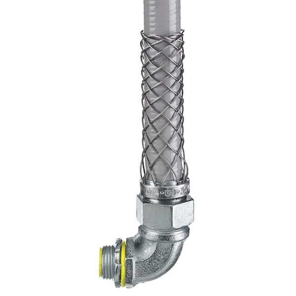 Hubbell Wiring Device-Kellems Liquid Tight Grip, 90 Deg, 1/2 In. - 074-09-3542