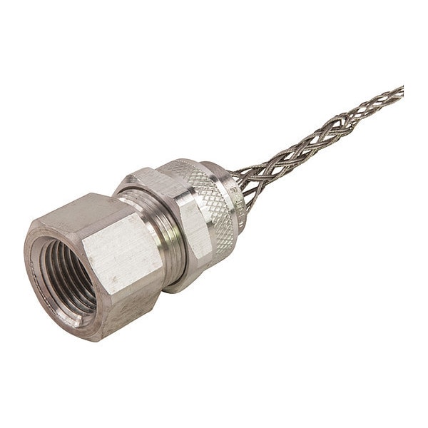 Remke Cord Grip, Int Thrd, 1/2", .375-.438, Mesh - RSRF-107-E