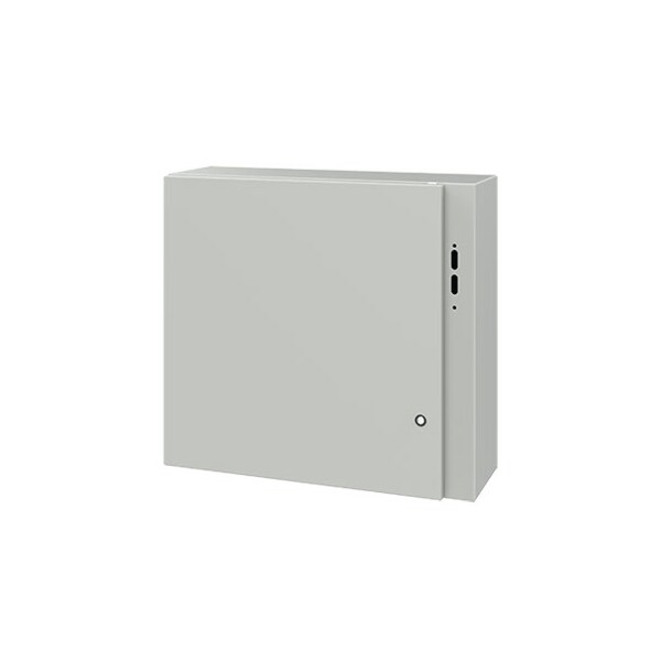 Nvent Hoffman Mild Steel Electrical Enclosures, 24 in H, 8 in D, 26 in W, NEMA 4, Hinged - CDSC24268LG