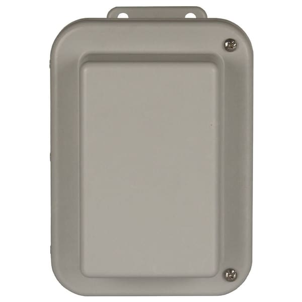 Wiegmann Fiberglass Electrical Enclosures, 6 in H, 6 in D, 6 in W, NEMA 4X, Hinged - HW-RHJ60606CHSC