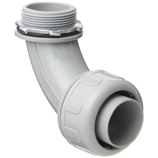 Hydromaxx Liquid Tight Conduit Angle Fittings- 3/8", PK100 - LTAF038100