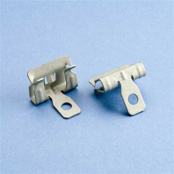 Nvent Caddy Flange Clip, Spring Steel, Zinc Phosphate - 4H24