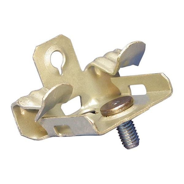 Nvent Caddy Flange Clip, Spring Steel, Zinc Phosphate - M24S