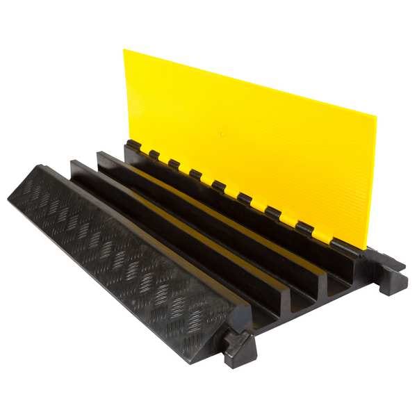 Guardian Floor Protection Cable Protector, 3 Channel, 24000 lb/Axle - DH-CP-4