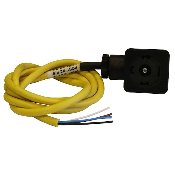 Ross Controls Preassembled wiring kit, 5M length, connector without light, 4 cables with cord grip - EN connections - 2283H77