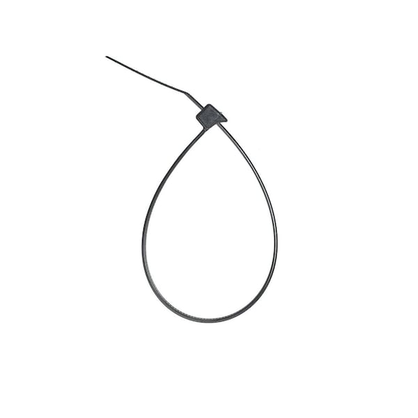 South Main Hardware 8-in Black, UV Resistant Fuel Hose Ties - 224108