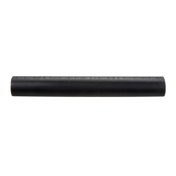 3M Shrink Tubing, 1.5in ID, Black, 12in, PK10 - ITCSN-1500-12"-BLACK-10 PCS