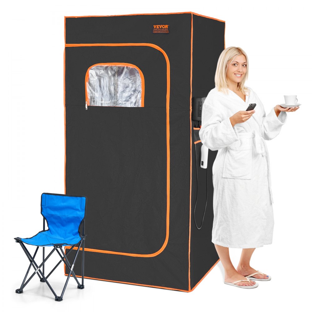 VEVOR Sauna Tent Far Infrared 1400W Personal Home Spa Loss Weight Detox Therapy - YHWBXSSNQCCS9JZUFV1