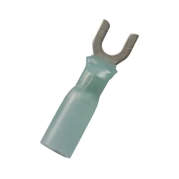 Hi-Tec 2355J 16-14 CS Heat Shrink Spade, Blue - 10 Piece, 10PK - HI326058