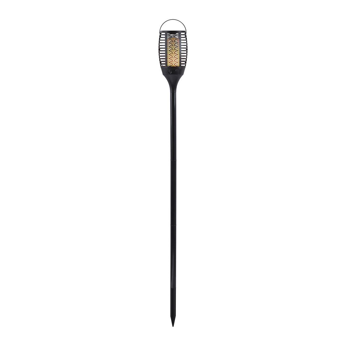 One Stop Gardens 40 pulgadas Luz de Antorcha Recargable Solar LED 3 en 1 - 58225