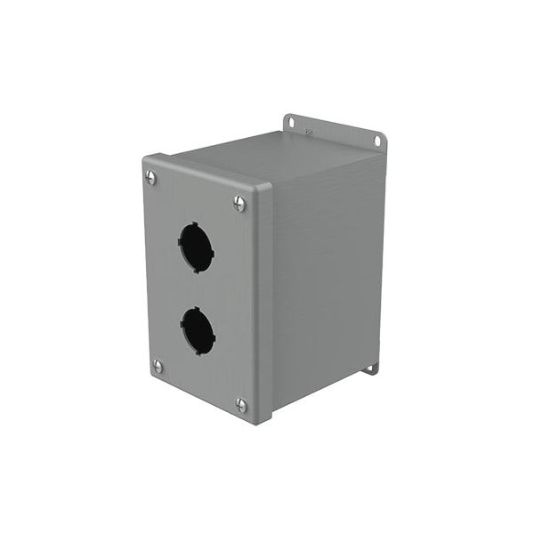 Nvent Hoffman Mild Steel Electrical Enclosures, 6 in H, 4-3/4 in D, 4 in W, NEMA 12, Screw On - E2PBX
