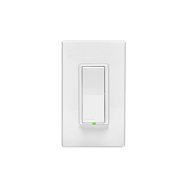 Leviton FIELD ATTACHABLE CONNECTOR WH-LA DEC SMART LUMINA RF SW 15A120-277V - DL15S-1BZ