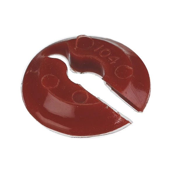 Hubbell Wiring Device-Kellems Kellems Wire Management, Cord Connector Accessories, Replacement Gotcha-Ring, .187-.250", Red. - 31648037GPK100