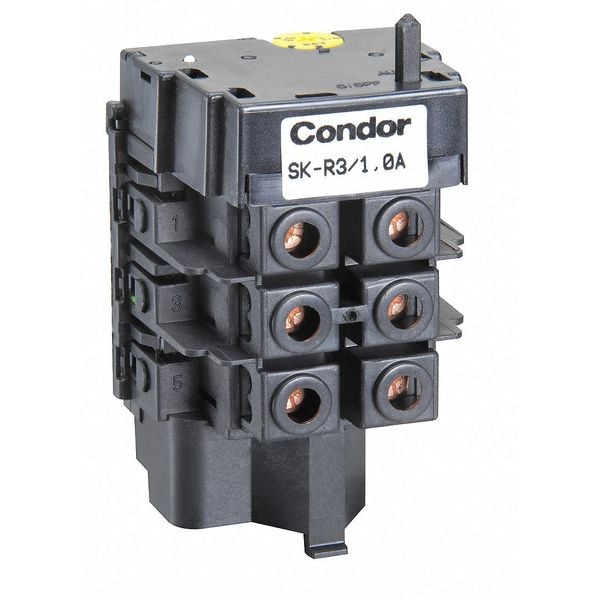 Condor USA Sobrecarga térmica, 0.63 a 1A, 3 fases, MDR3 - SK-R3/1.0