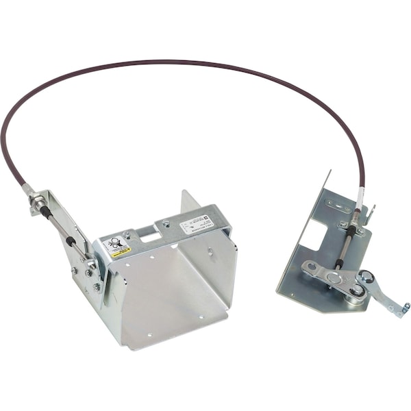 Mecanismo de desconexión Square D, interruptor automático, operado por cable, 250A, 4 polos, interruptor automático MG-NSF, cable de 60 pulgadas - 9422CSF504