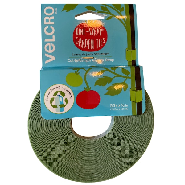 Velcro Brand GARDN TIES GRN 50'X0.5"" - VEL30071ACS-AMS