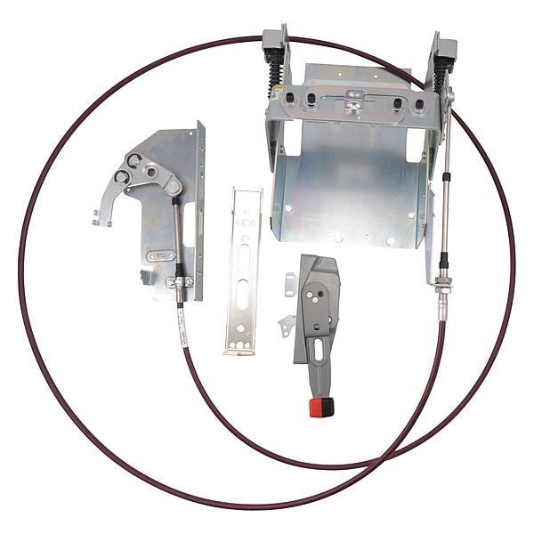 Mecanismo de desconexión Square D, interruptor automático, operado por cable, 400A, 2 o 3 polos, interruptor LAL, LHL, cable de 60 pulgadas, mango A1 - 9422CLA51
