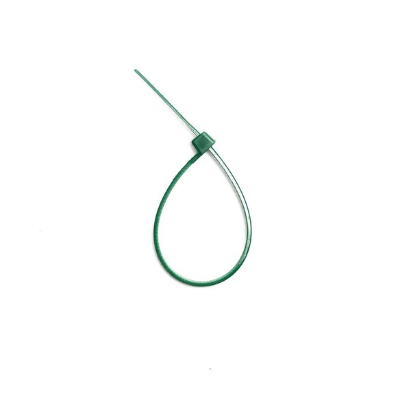 South Main Hardware 4-in   18-lb, Dark Green, 100 Standard Nylon Tie - 220104